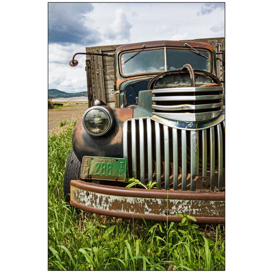 1946 Chevrolet 2 Ton - bp0075 - Rexburg, Idaho - Photograph Print Poster Picture Wall Photography Art Artist Images Collectibles Landscape