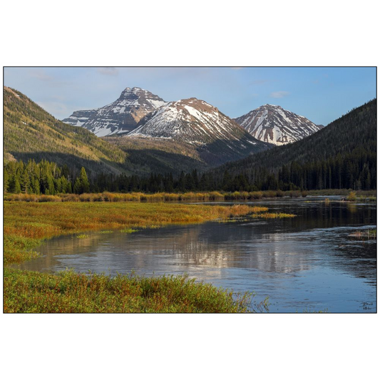 Christmas Meadows Sunset - Uinta Mountains, Utah - bp0008 - Photograph Print Poster Picture Landscape Photography Art Artist